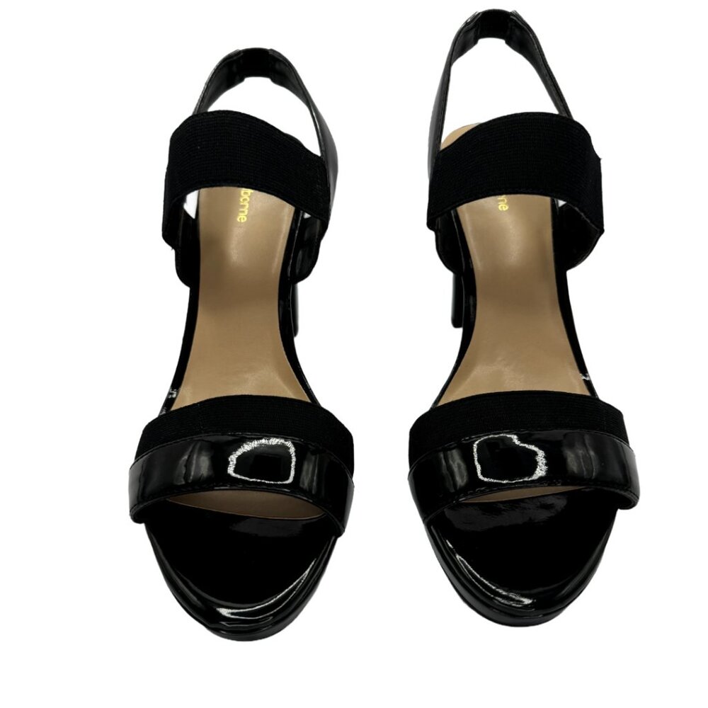 Women  Black Patent Leather Shoes Size:9M